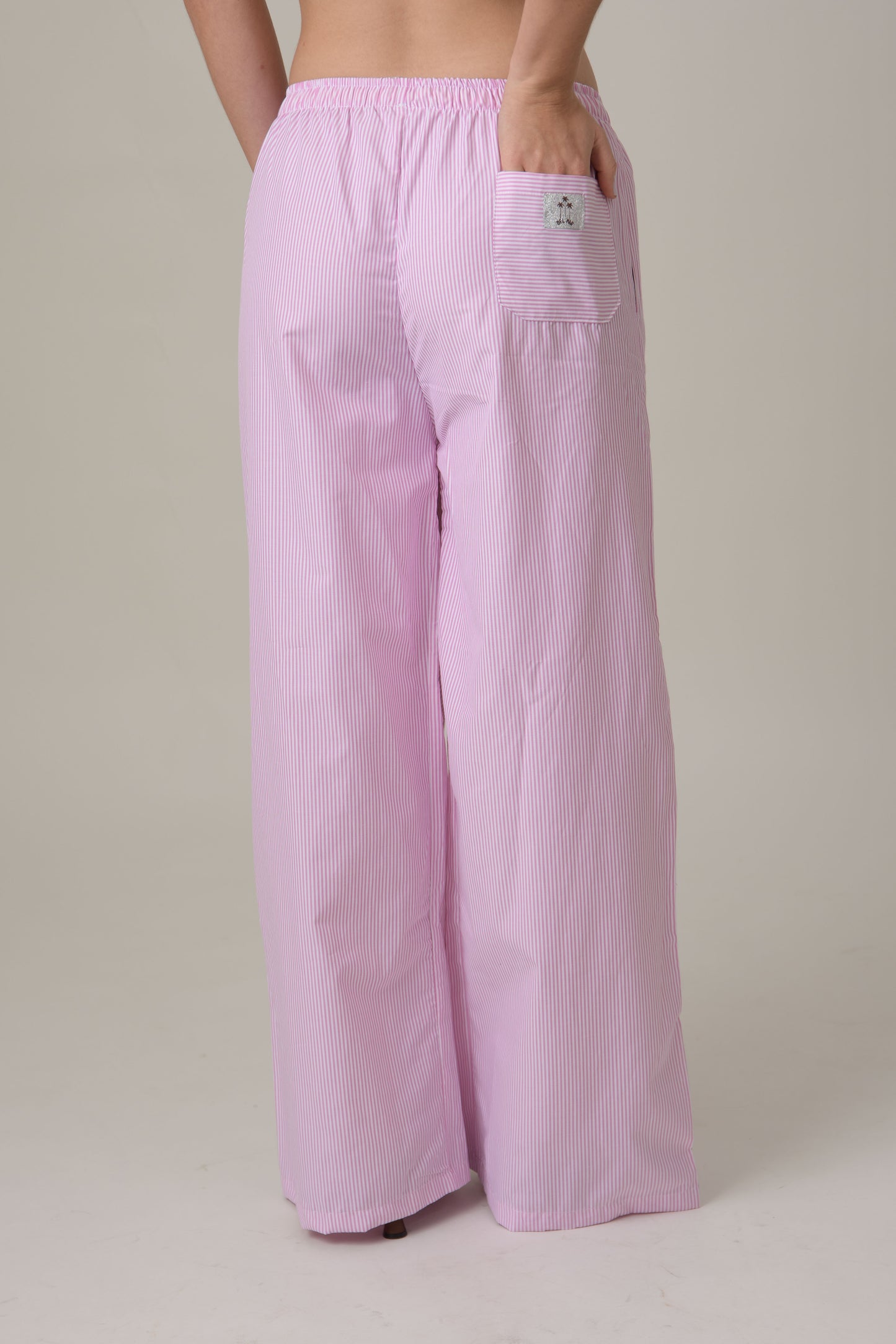 COTTON PANTS GRANATE