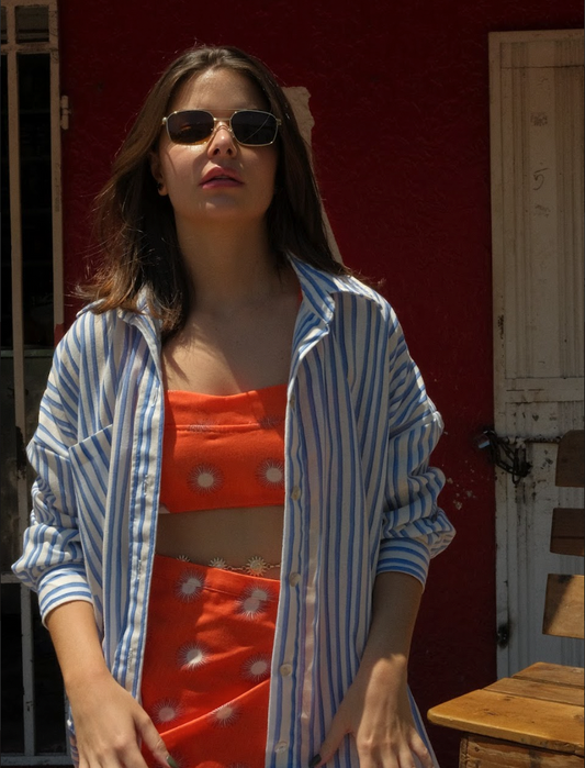 Luz Camisa Oversized 60% OFF