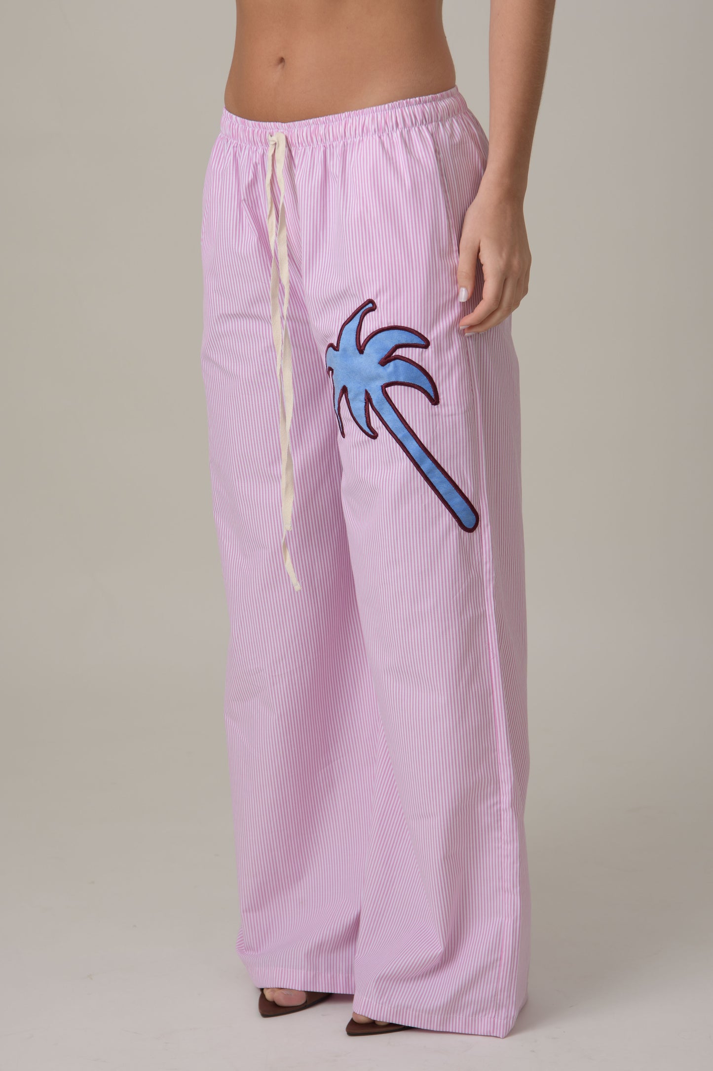 COTTON PANTS GRANATE