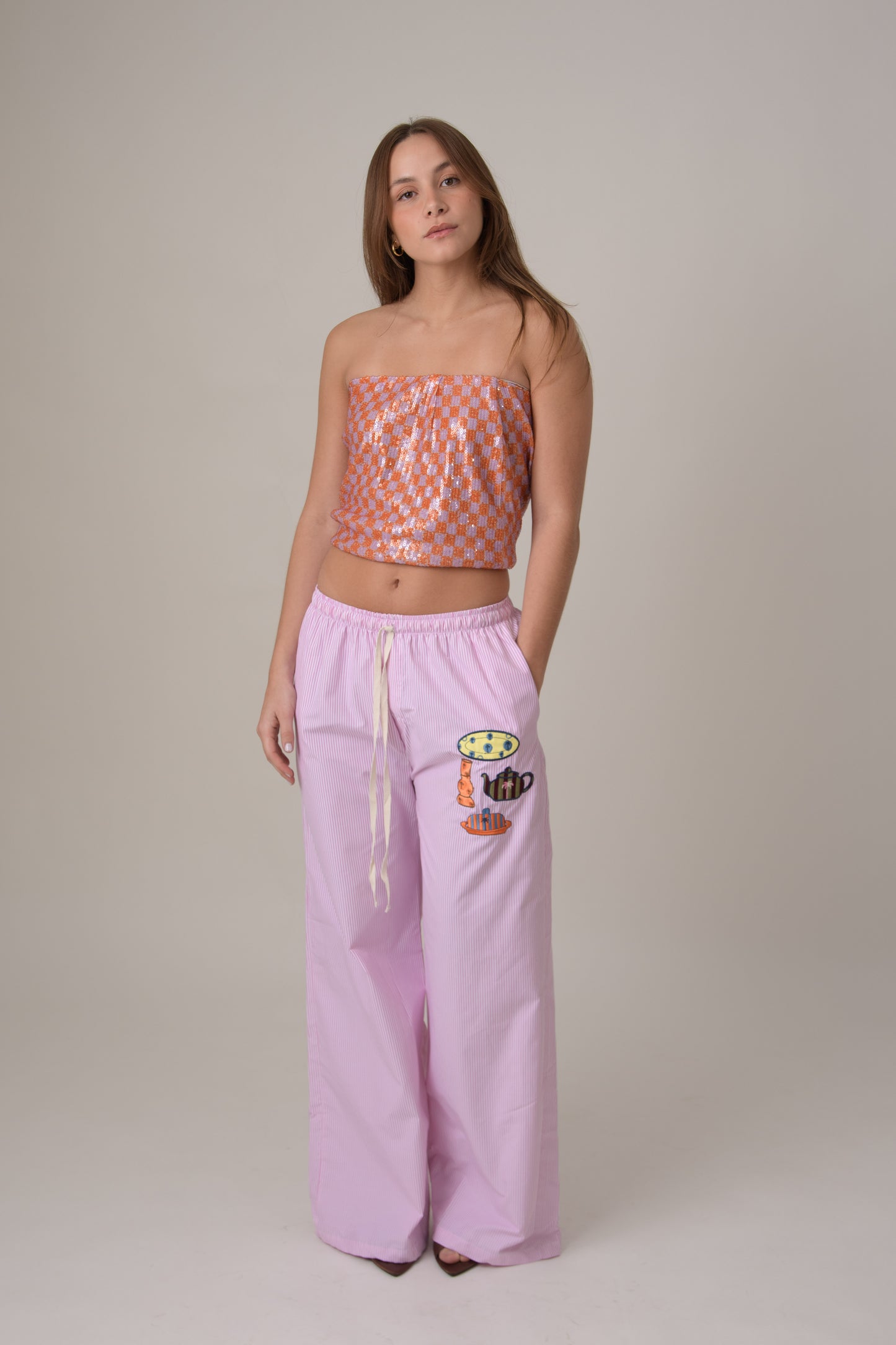 COTTON PANTS CHEYO COLLAB