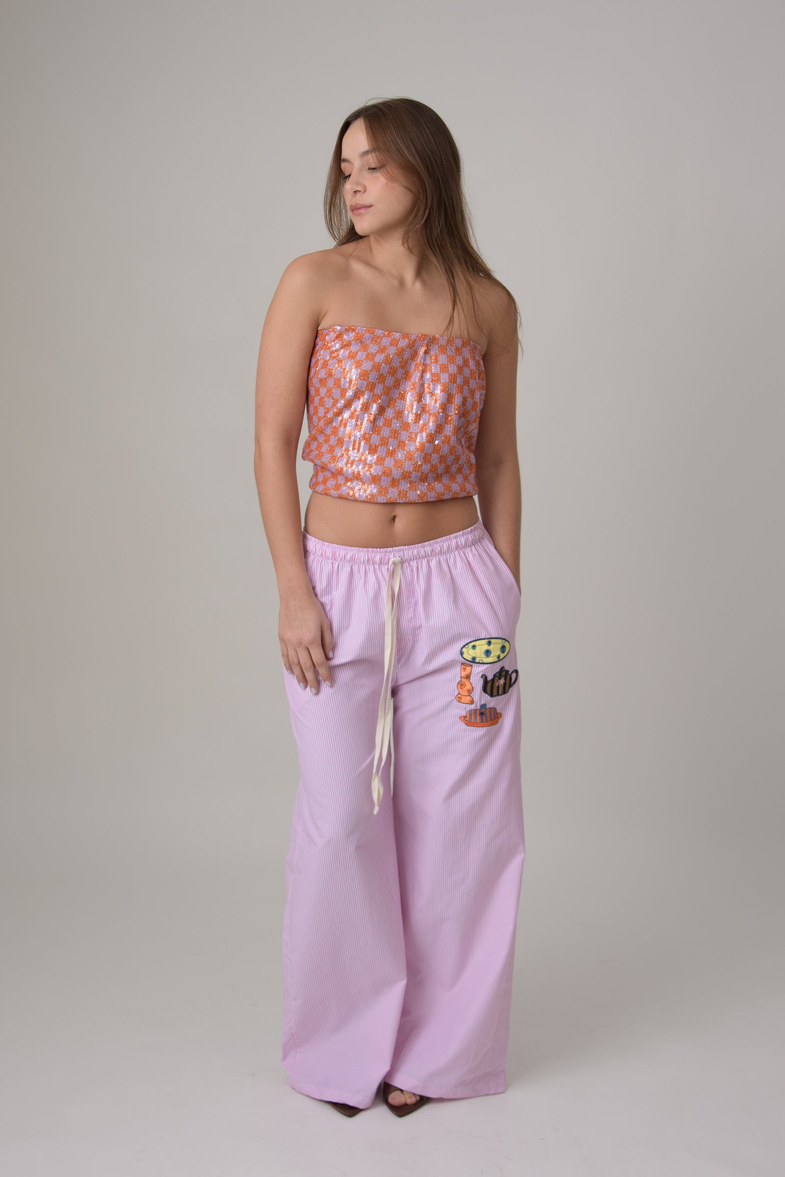 COTTON PANTS CHEYO COLLAB