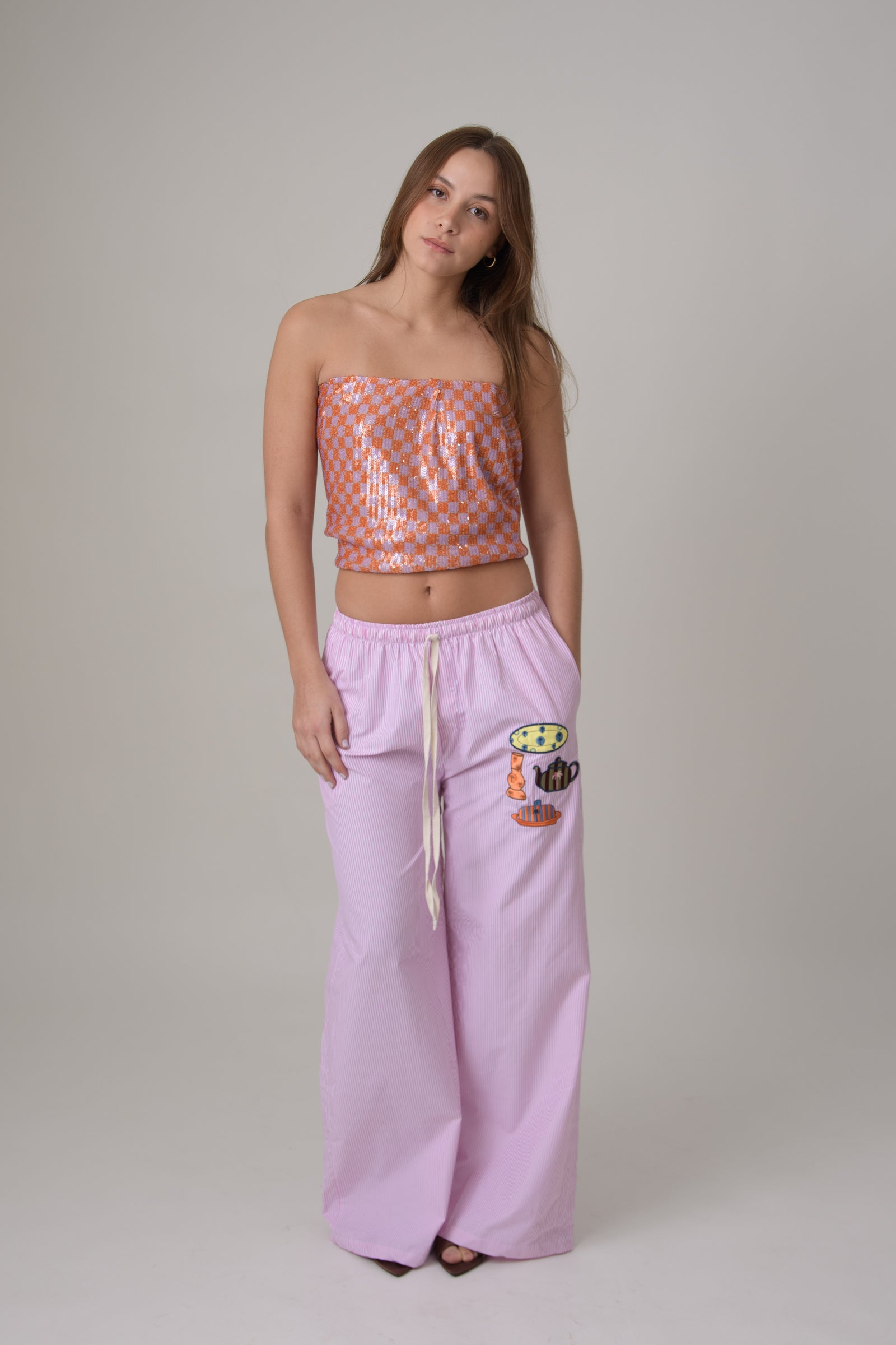 COTTON PANTS CHEYO COLLAB