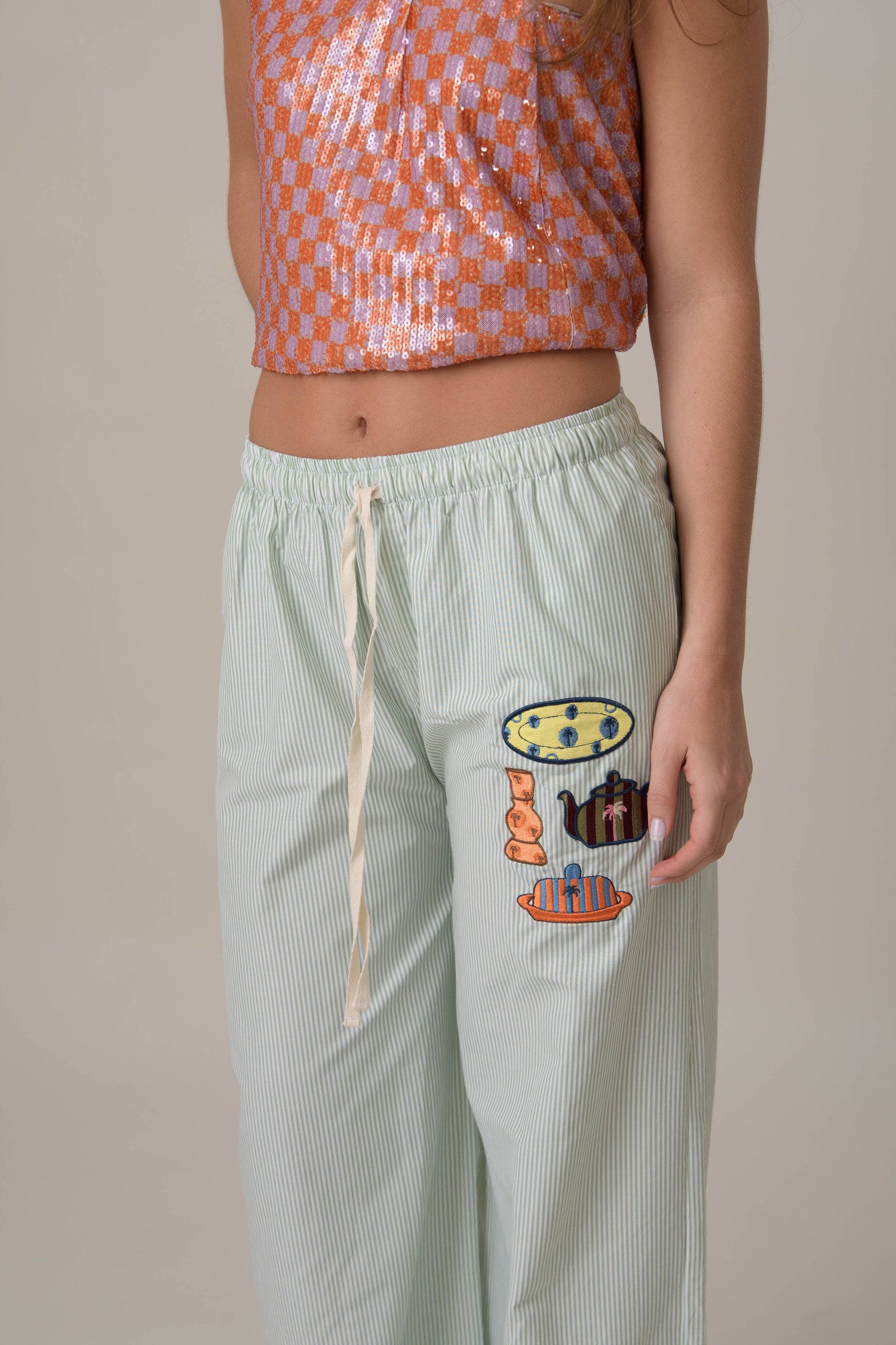 COTTON PANTS CHEYO COLLAB